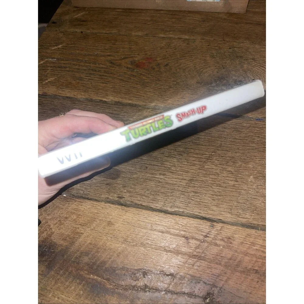 Teenage Mutant Ninja Turtles Smash Up Nintendo Wii W/ Manual & Tested